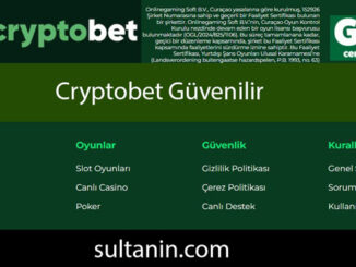 Cryptobet güvenilir canlı bahis sitesi olmaktadır.