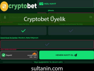 Cryptobet üyelik imkanını reşitlere tanıyan yapıdadır.