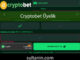 Cryptobet üyelik imkanını reşitlere tanıyan yapıdadır.
